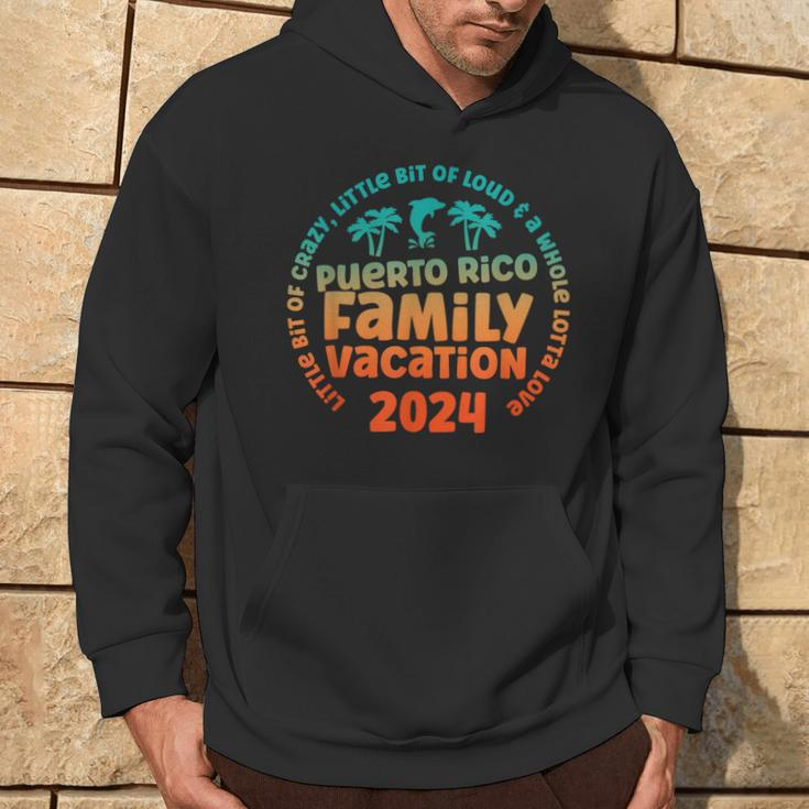 Puerto Rico Family Vacations Trip 2024 Little Bit Of Crazy Hoodie Lifestyle
