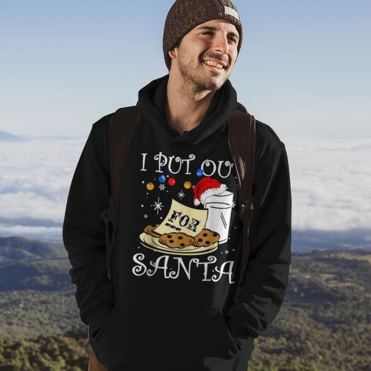 I Put Out For Santa Milk And Cookies Christmas Sarcasm Hoodie Lifestyle