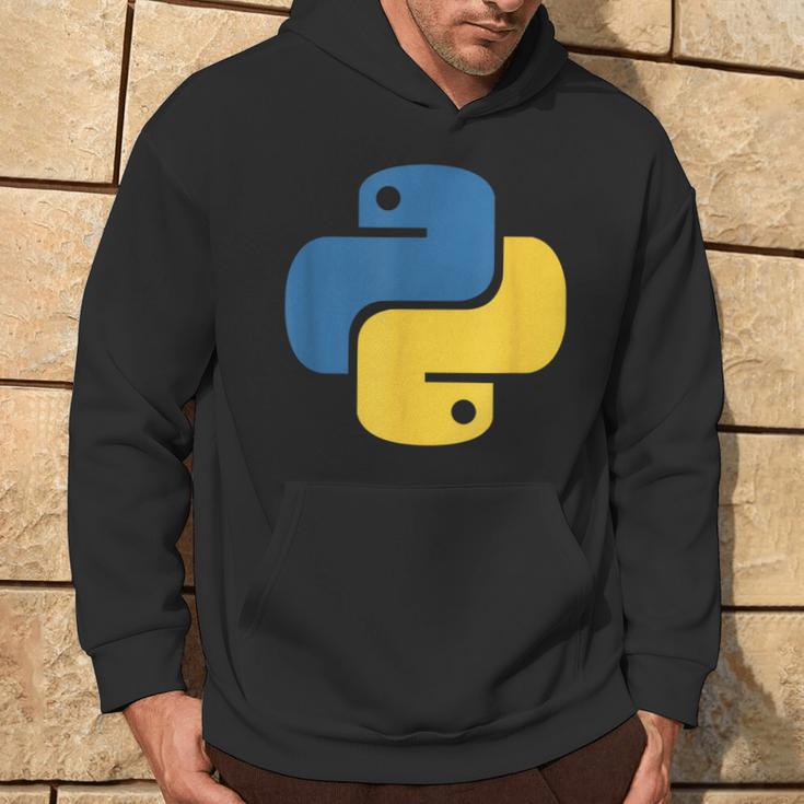 Python Logo Programmer Kapuzenpullover Lebensstil