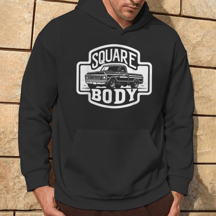 Quadratische Karosserie Für Alten Hubwagenfahrer Hoodie Lebensstil