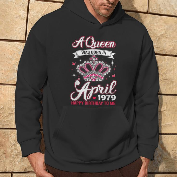 Queens Are Born In April 197940Th Birthday Hoodie Lifestyle
