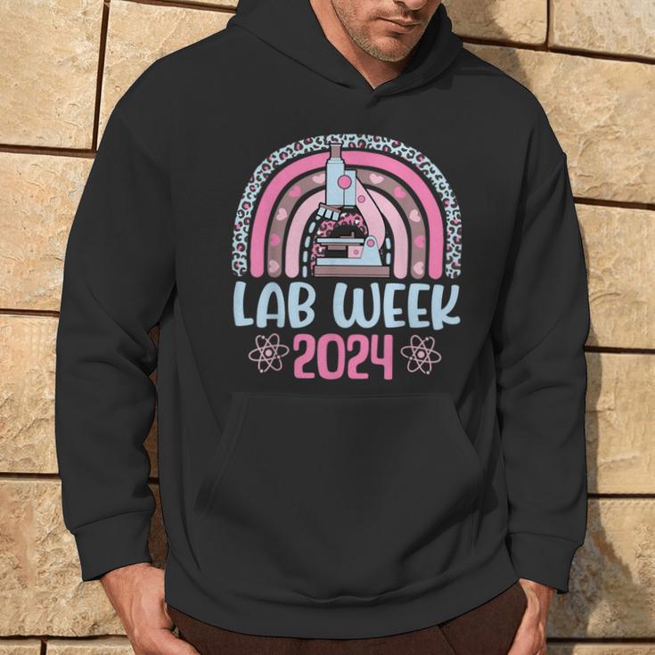 Rainbow Lab Week 2024 Laboratory Tech Technologist Hoodie Lifestyle