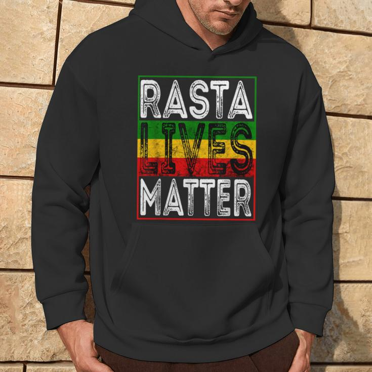 Rasta Lives Matter Reggae Music Rastafari Lover Dreadlock Hoodie Lifestyle