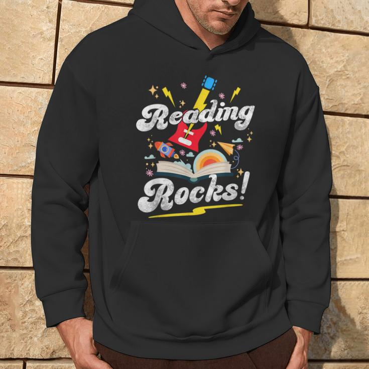 Reading Rocks Quotes For National Reading Month 2024 Hoodie Lifestyle