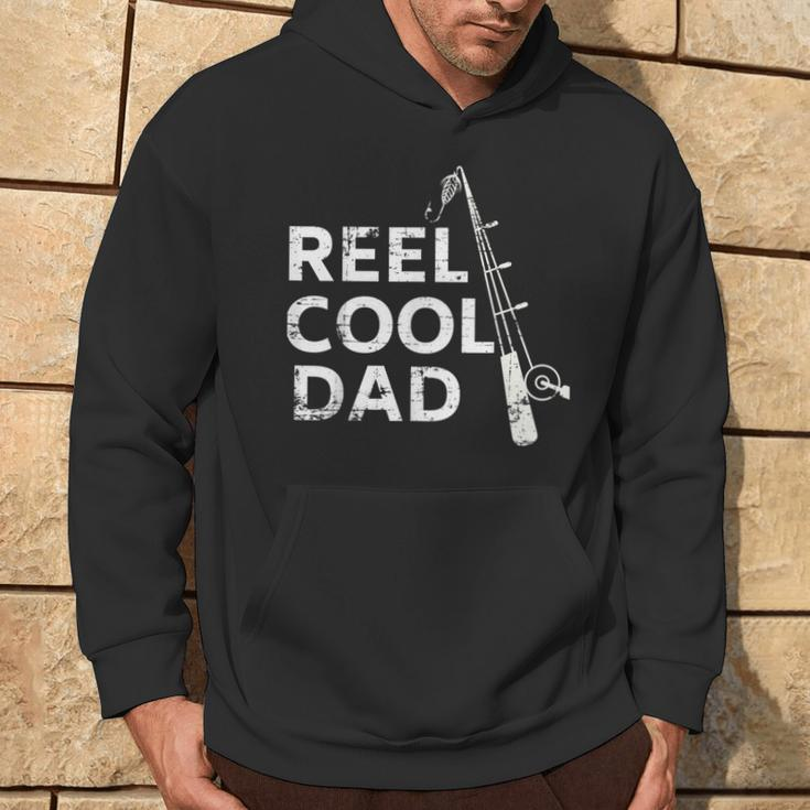 Reel Cool DadFather's Day Fishing Hoodie Lifestyle
