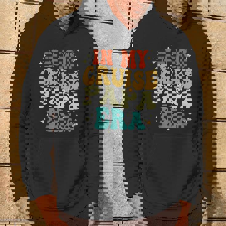Retro Groovy In My Cruise Papa Era Cruise Father's Day Hoodie Lifestyle