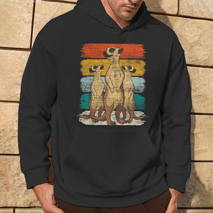 Retro Meerkat Hoodie Lebensstil