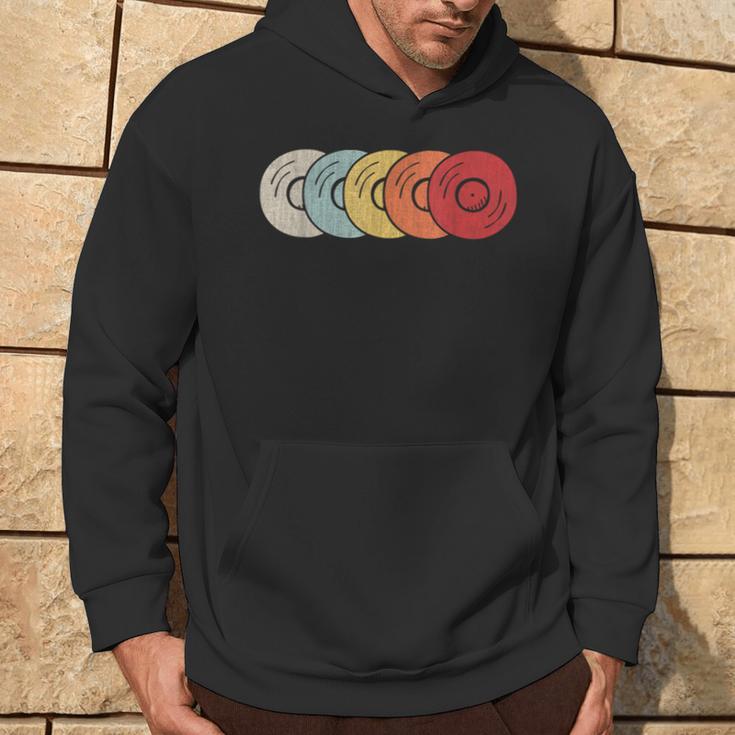 Retro Vinyl Lp Record Vintage Vinyls Hoodie Lifestyle