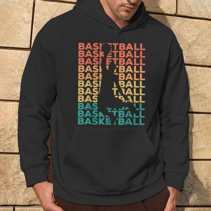 Retrointage Basketball For Basketball Players Hoodie Lebensstil