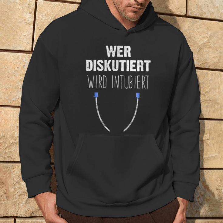 Rettungsdienst Notarzt Anästhesist Anästhesie Hoodie Lebensstil