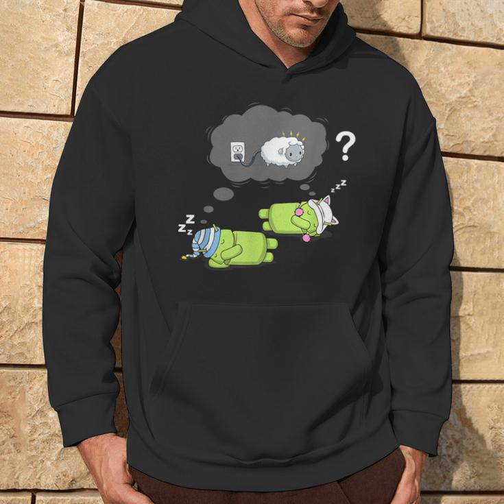 Robot Dream Of Electric Sheep Sci-Fi Replicant Blade Hoodie Lifestyle