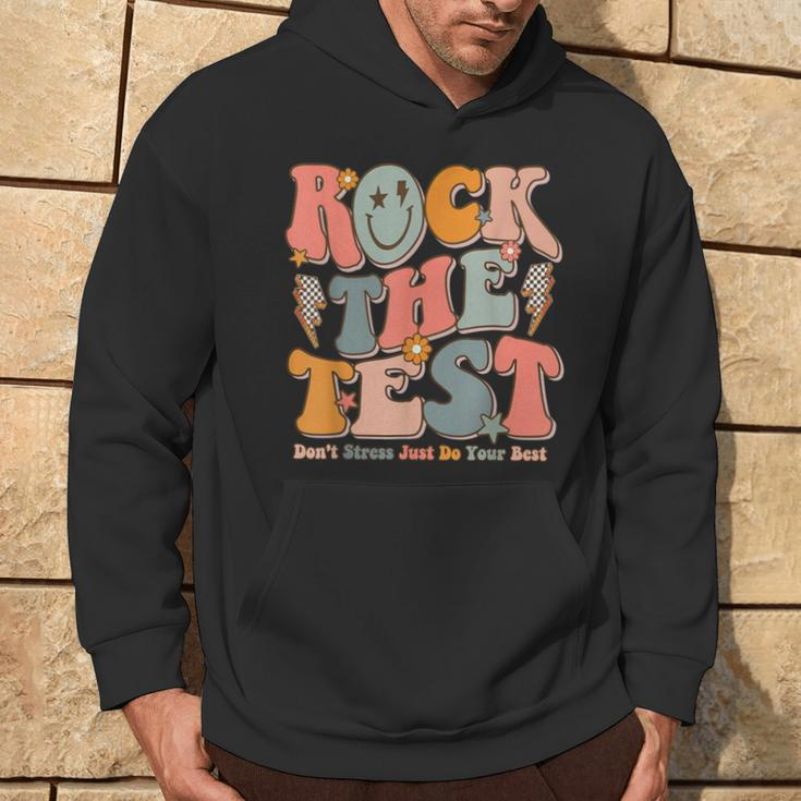 Rock The Test Testing Day Don't Stress Do Your Best Test Day Hoodie Lifestyle