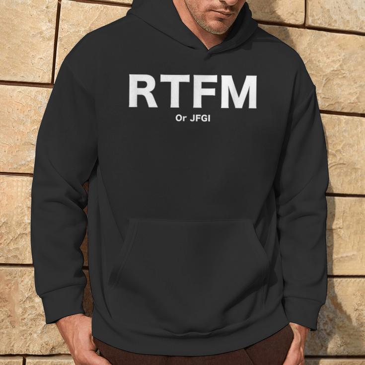 Rtfm Or Jfgi Hoodie Lebensstil