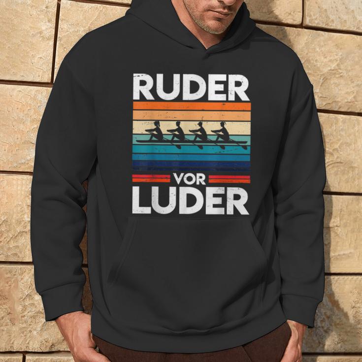 Ruderor Luder For Rowing Athletes Or Rowing Clubs Kapuzenpullover Lebensstil