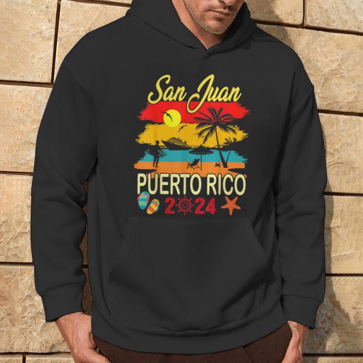 San Juan Puerto Rico 2024 Family Vacation Souvenir Hoodie Lifestyle