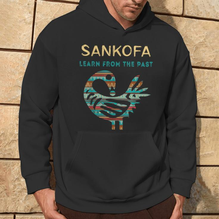 Sankofa Learn From The Past African Bird Black History Hoodie Lifestyle