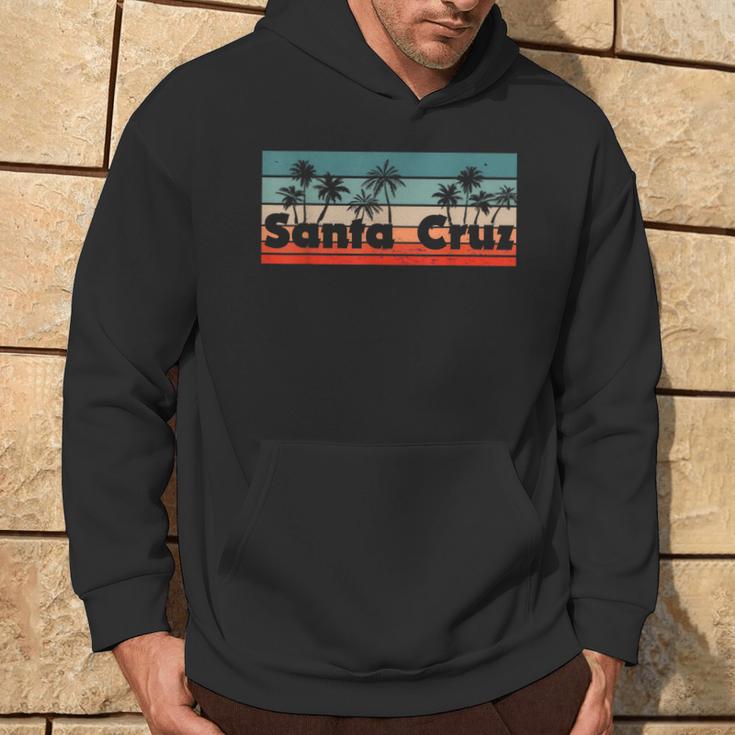 Santa Cruz Ca California 70S 80S Retrointage Kapuzenpullover Lebensstil