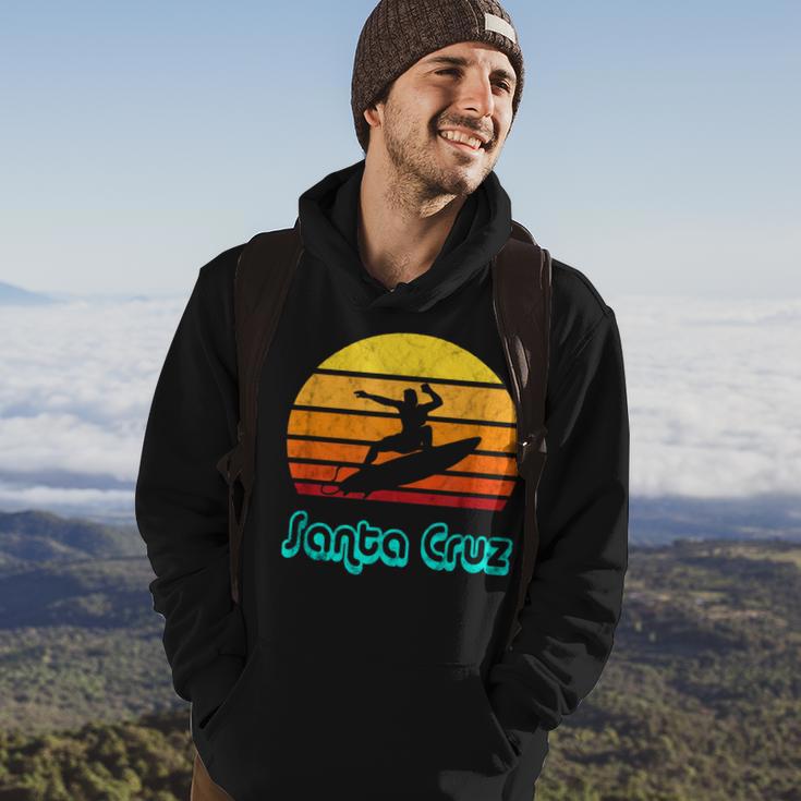 Santa Cruz Souvenir Retro Surf Vintage California Hoodie Lifestyle