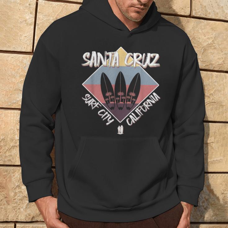 Santa Cruzintage Retro California Surf Hoodie Lebensstil