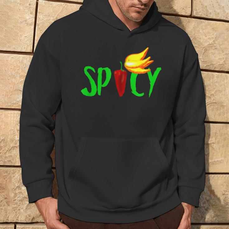 Sauce Lovers Hot Chilli Pepper Hoodie Lifestyle