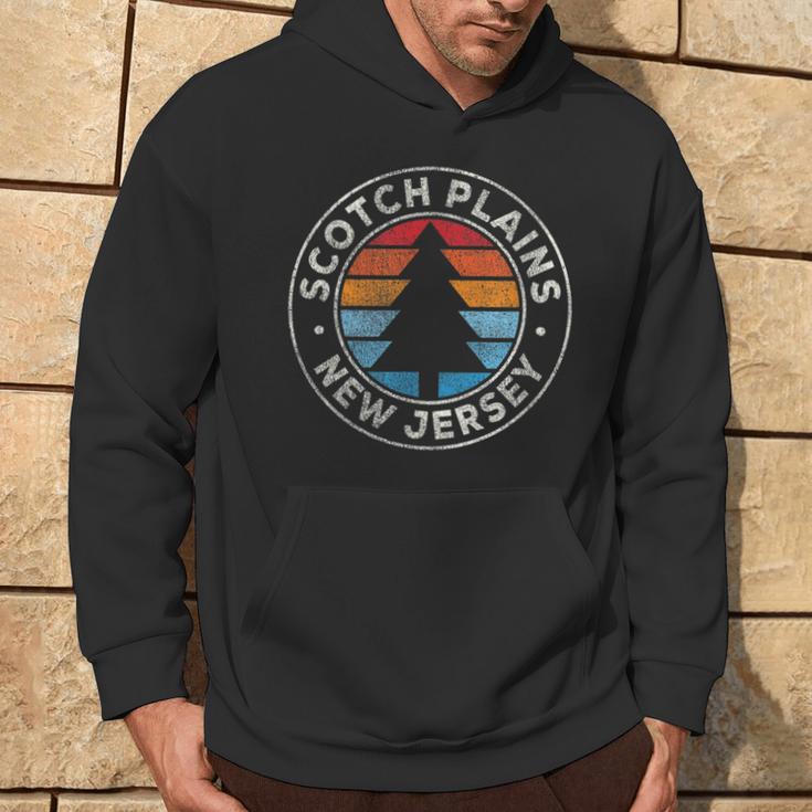 Scotch Plains New Jersey Nj Vintage Graphic Retro 70S Hoodie Lifestyle