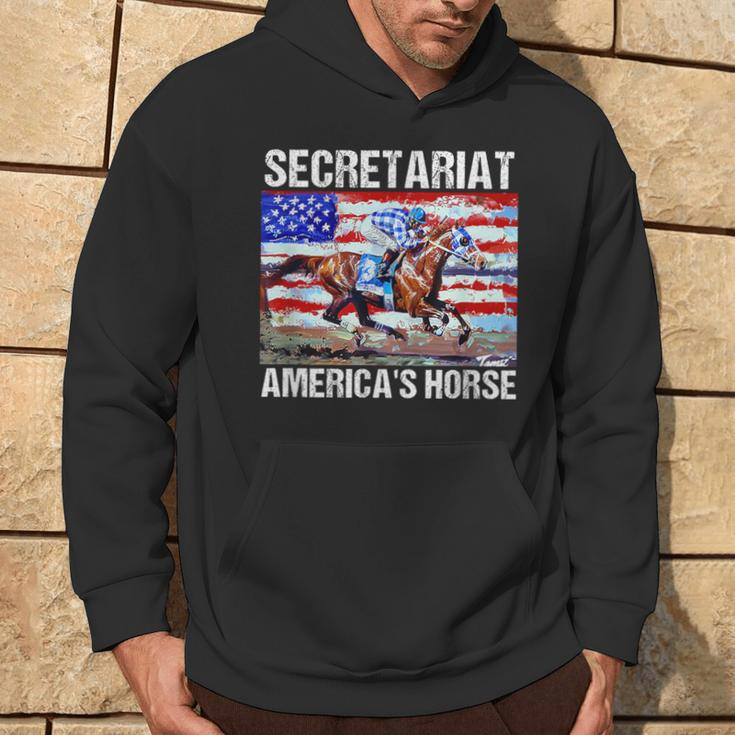 Secretariat America's Horse Hoodie Lifestyle