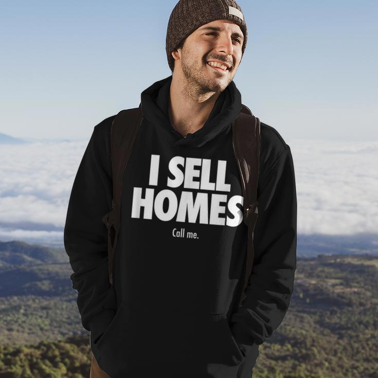 I Sell Homes Real Estate Agent Realtor Hoodie Lifestyle