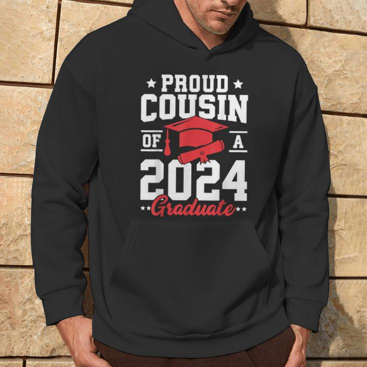 Senior 2024 Class Of 2024 Proud Cousin Of A 2024 Graduate Hoodie Lifestyle