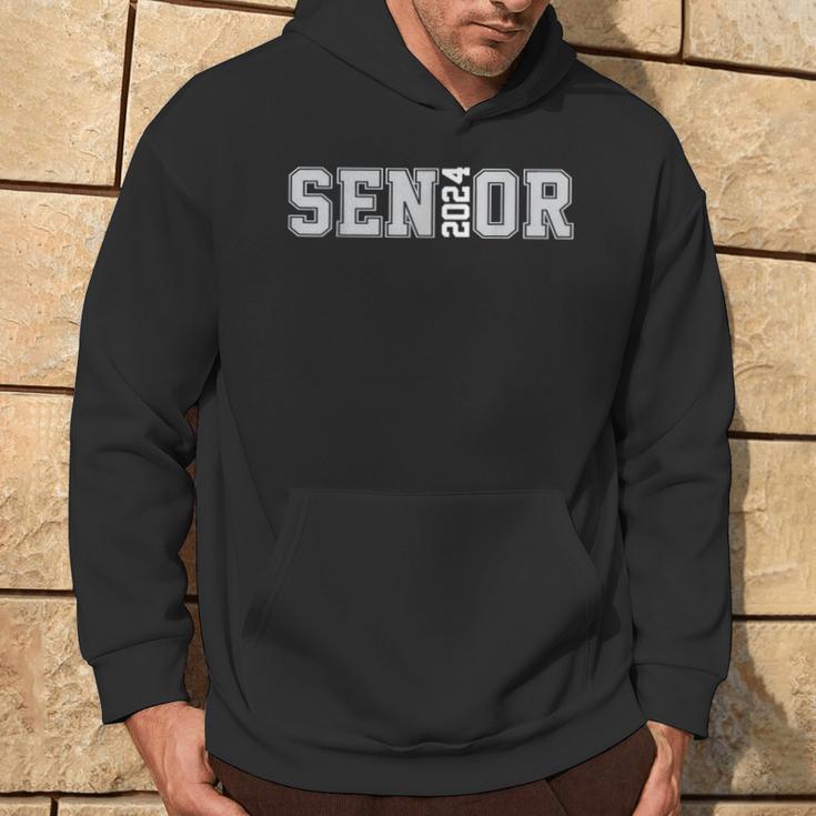 Senior 2024 Class Of 2024 Seniors Graduation 24 Hoodie Lifestyle