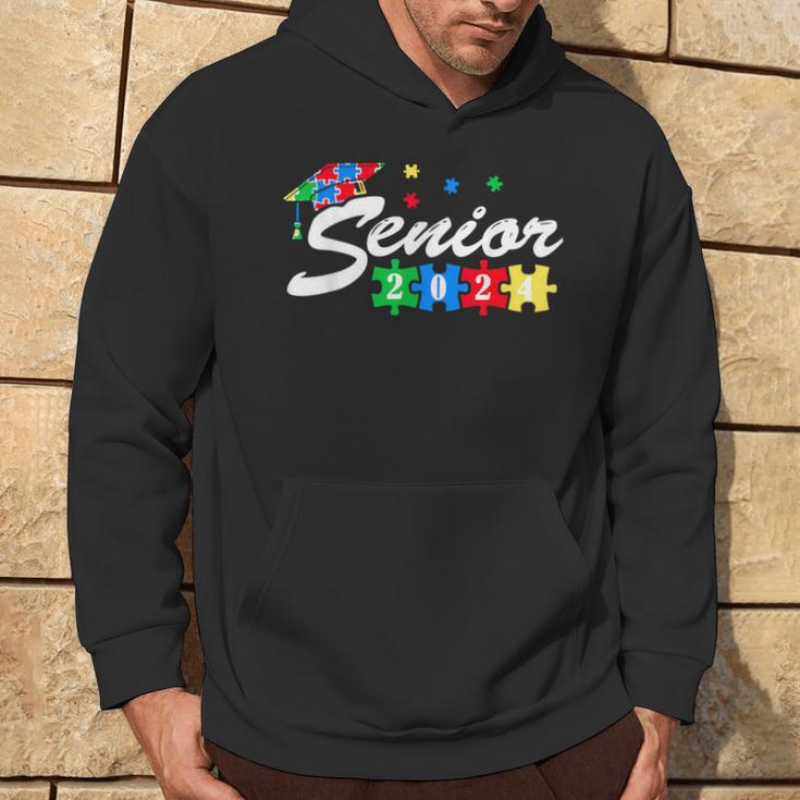 Senior Autism Graduate 2024 For Autistic Ns Graduation Hoodie - Monsterry
