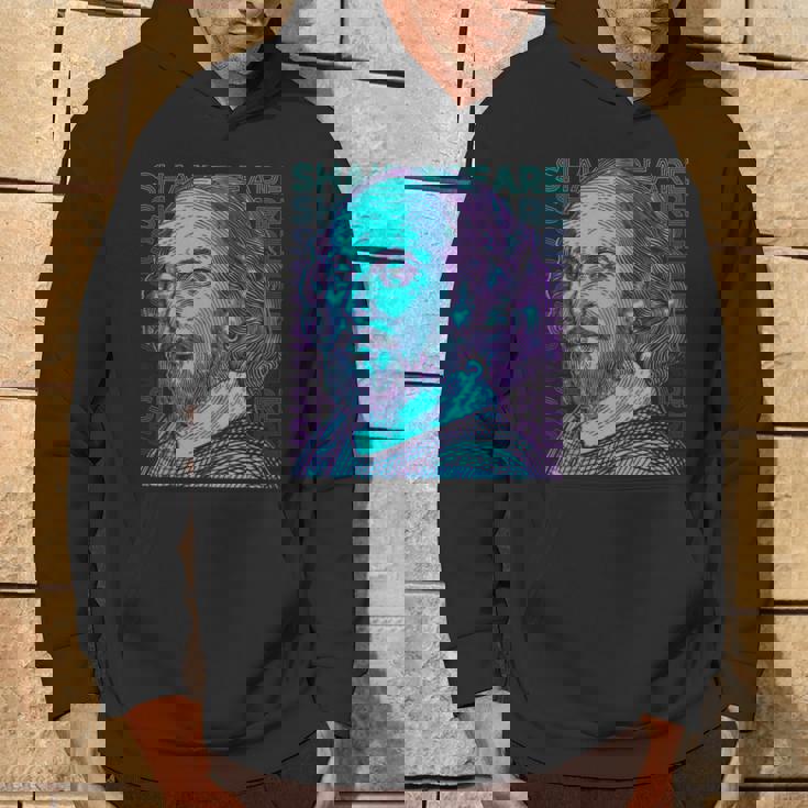 Shakespeare Retro Hoodie Lifestyle