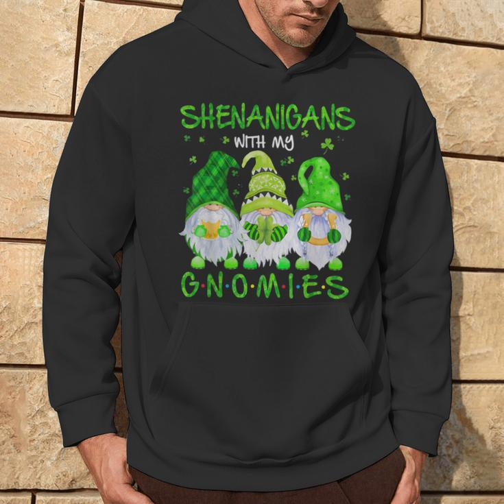 Shenanigans With My Gnomies St Patrick's Day Gnome Lover Hoodie Lifestyle