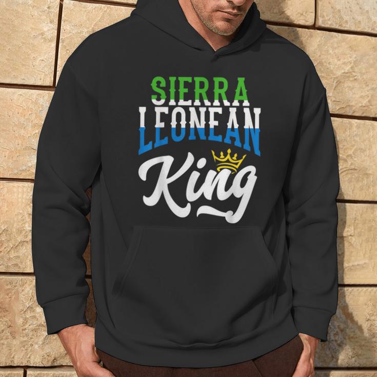 Sierra Leonean King Sierra Leone Sierra Leonean Flag Hoodie Lifestyle