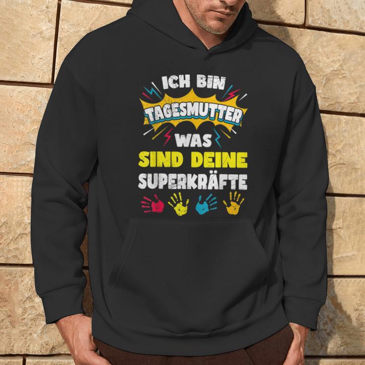 Was Sind Dein Superkrafte Ich Bin Tagesmutter Hoodie Lebensstil