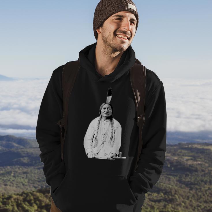 Sitting Bull Native American Indian Chief Lakota Sioux Hoodie Lifestyle