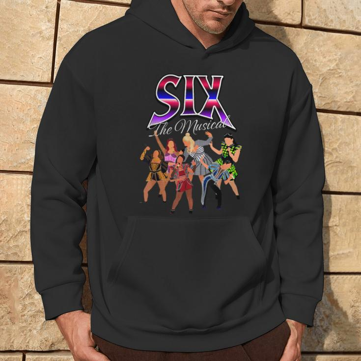 The Six Wives Of Henry Viii Six The Musical Six Retro Hoodie Lifestyle