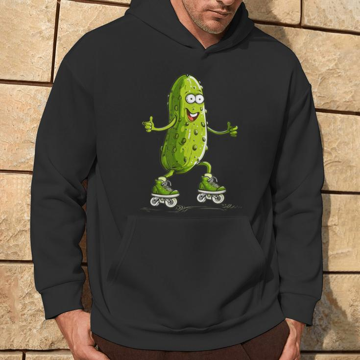 Skater Pickle Kostüm Für Inlineskating Liebhaber Hoodie Lebensstil