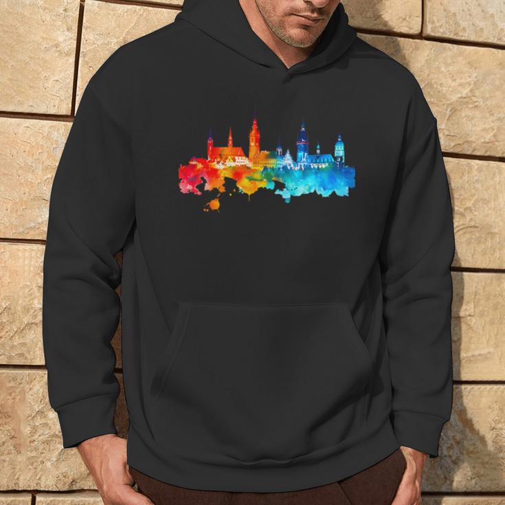 Skyline Nuremberg Hoodie Lebensstil