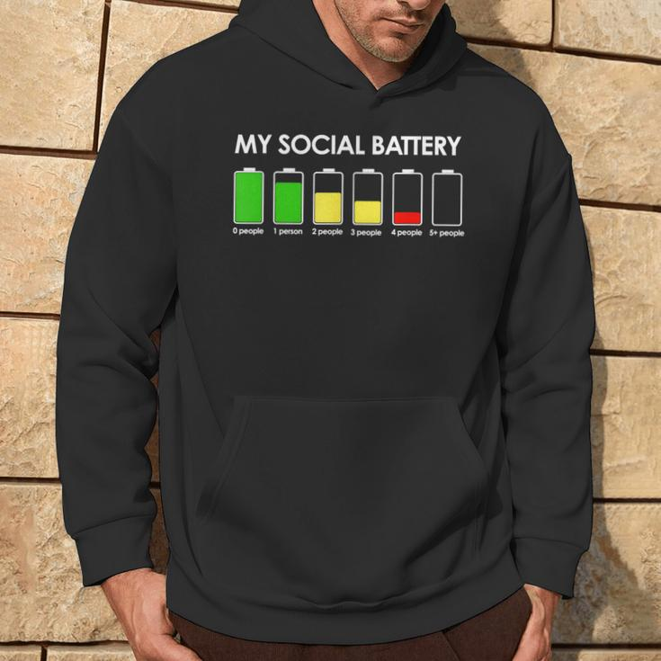 My Social Battery Low Energy Anti Social Introvert Hoodie Lifestyle