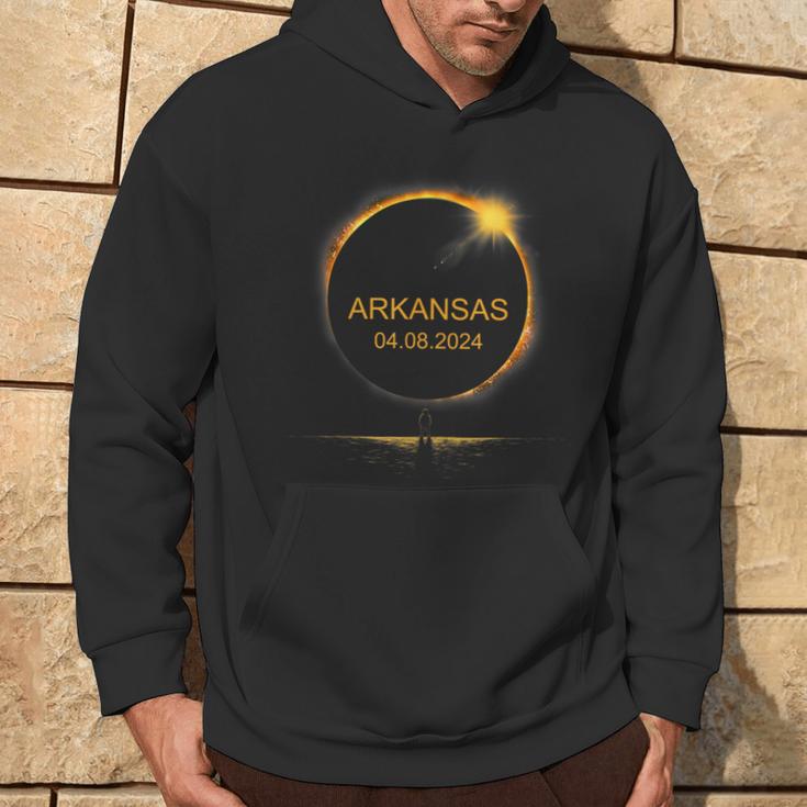 Solar Eclipse 2024 Arkansas Total Solar Eclipse 4824 Hoodie Lifestyle