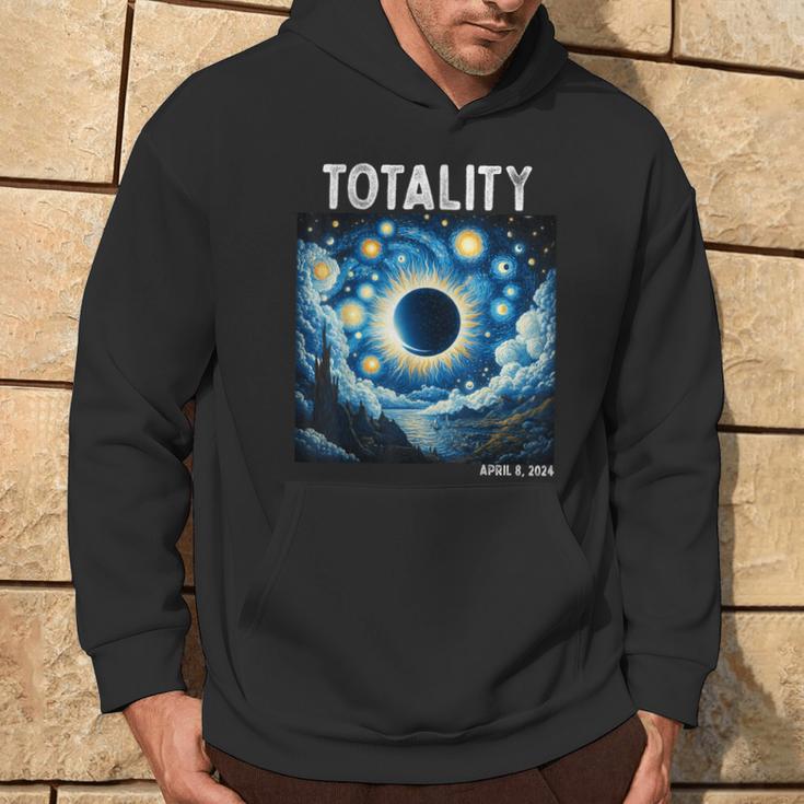 Solar Eclipse 2024 Totality April 8Th Astronomy Science Hoodie Lifestyle