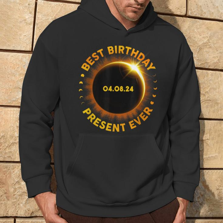 Solar Eclipse Best Birthday Ever Totality April 8 2024 Hoodie Lifestyle