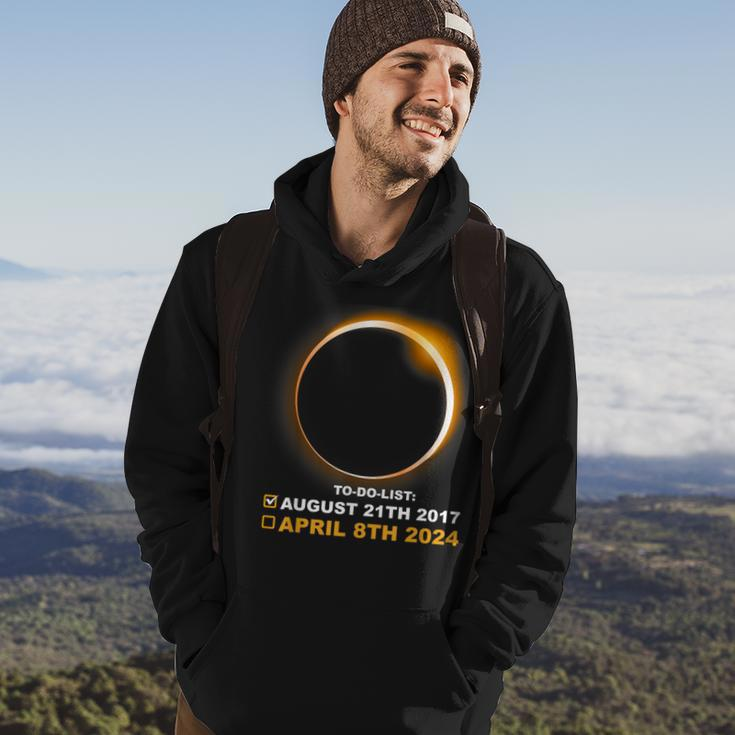 Solar Eclipse To Do List 2017 2024 Total Solar Eclipse Hoodie Lifestyle