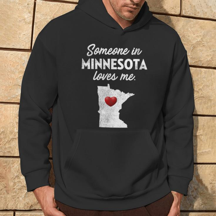 Someone In Minnesota Loves Me Minnesota Mn Hoodie Lifestyle