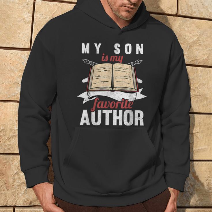 My Son Is My Favorite Author Parents Of Writer Hoodie Lifestyle