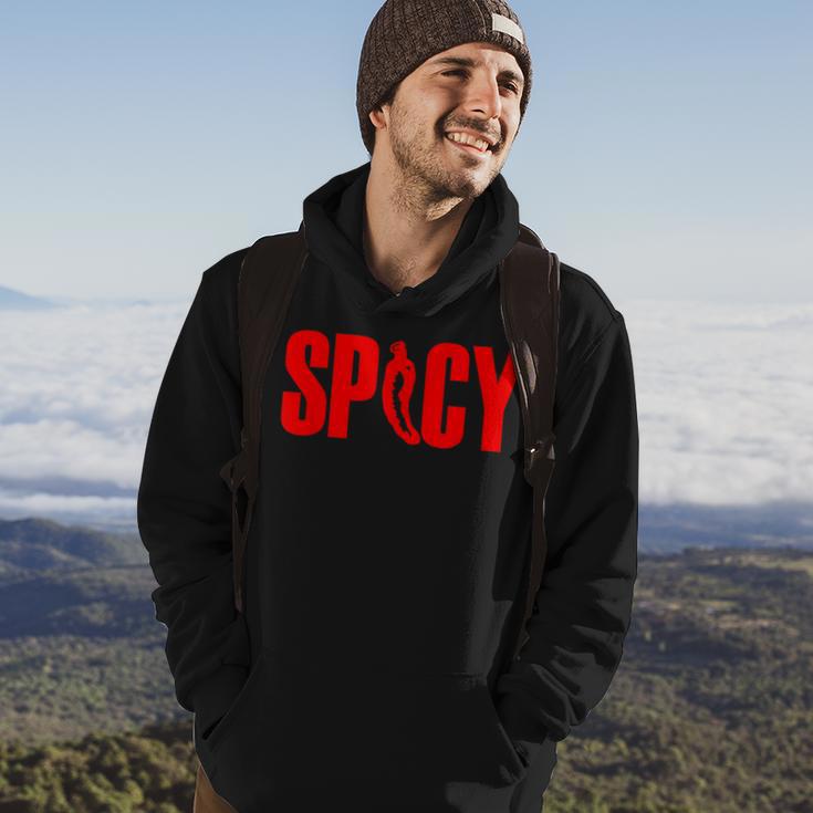 Spicy Chilli Pepper Novelty Flaming Hot Spicy Pepper Hoodie Lifestyle