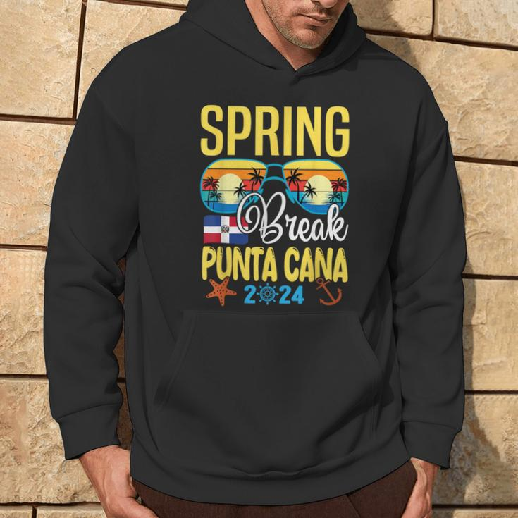 Spring Break 2024 Punta Cana Family Matching Vacation Hoodie Lifestyle