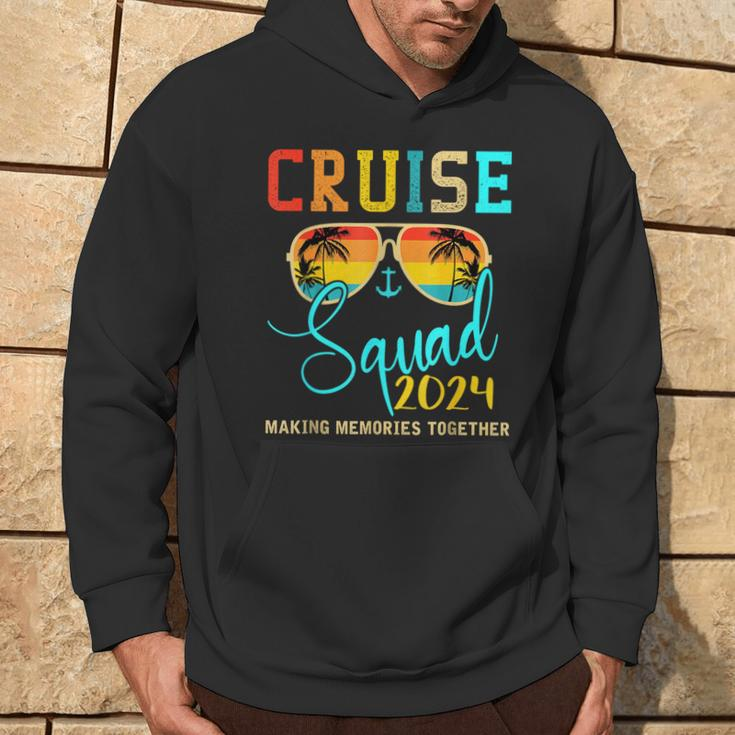Squad Crew Cruise 2024 Summer Vacation Matching Family Group Hoodie Lifestyle