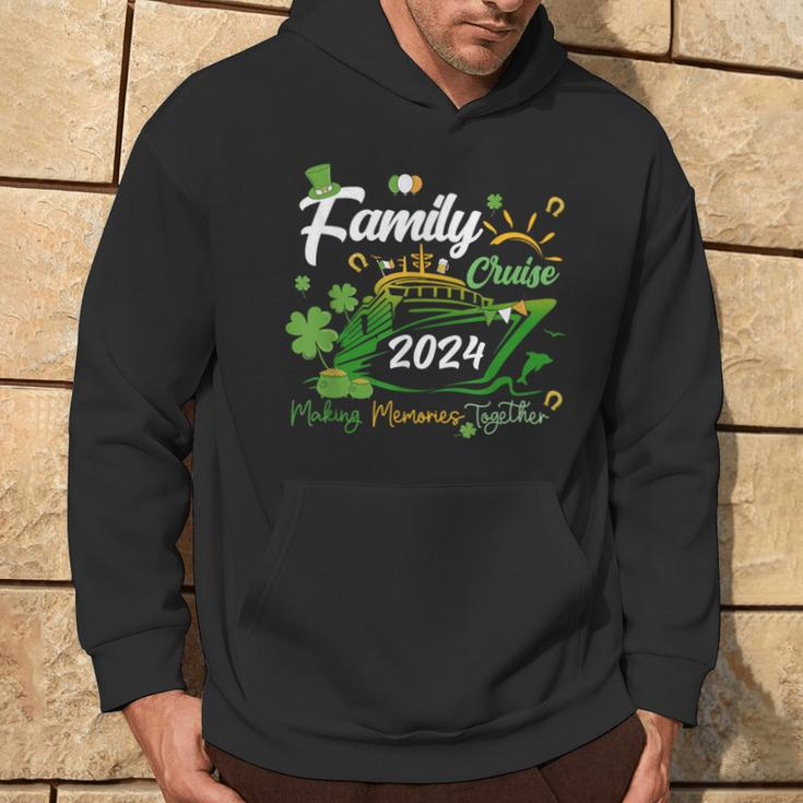 St Patrick's Day Cruise 2024 Ship Family Matching Costume Hoodie Lifestyle