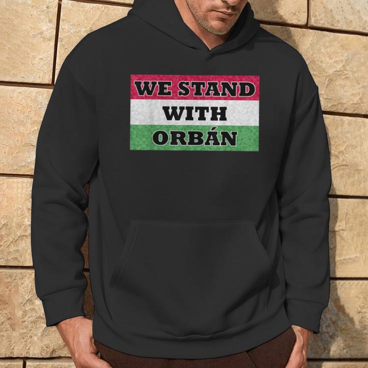 We Stand With Orbán Ungarn Kapuzenpullover Lebensstil